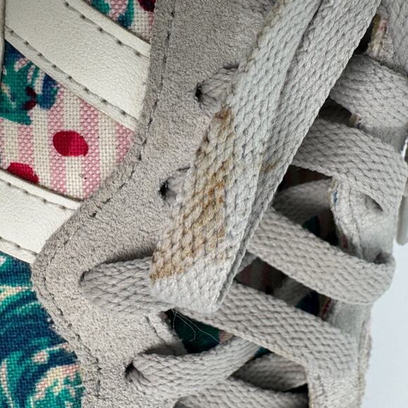 Onitsuka Tiger Serrano Womens Shoes Size 10 Pink Floral Retro Athletic Sneakers - Picture 9 of 9